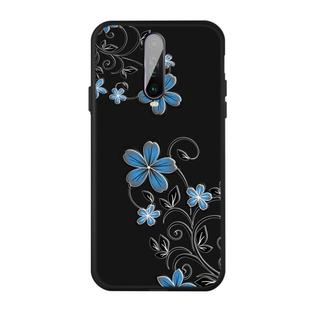 For Xiaomi Red K30 Pattern Printing Embossment TPU Mobile Case(Small orchid)