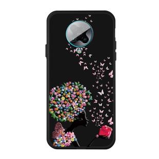 For Xiaomi Red K30 Pro Pattern Printing Embossment TPU Mobile Case(Corolla Girl)