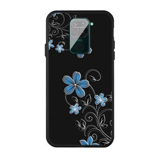 For Xiaomi Redmi Note 9 Pattern Printing Embossment TPU Mobile Case(Small orchid)