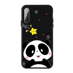 For Xiaomi MI 10 Pattern Printing Embossment TPU Mobile Case(Dummy Bear)