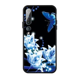 For Xiaomi MI 10 Pro Pattern Printing Embossment TPU Mobile Case(Orchid Butterfly)