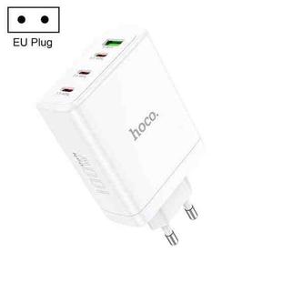 hoco N31 Leader PD 100W USB+Three USB-C/Type-C Interface Fast Charger, EU Plug(White)