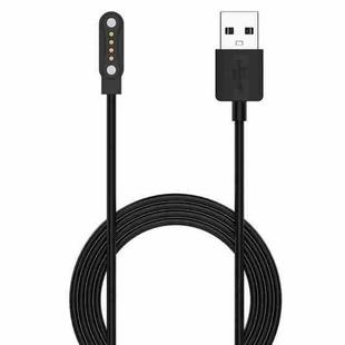 For Ticwatch GTH2 Magnetic Charger USB Smart Watch Charging Cable, Length:1m