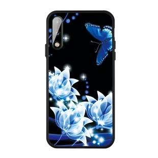 For Huawei P40 Lite E Pattern Printing Embossment TPU Mobile Case(Orchid Butterfly)