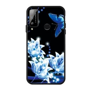 For Huawei Play 4T Pattern Printing Embossment TPU Mobile Case(Orchid Butterfly)