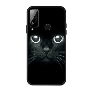 For Huawei Play 4T Pattern Printing Embossment TPU Mobile Case(Whiskered cat)