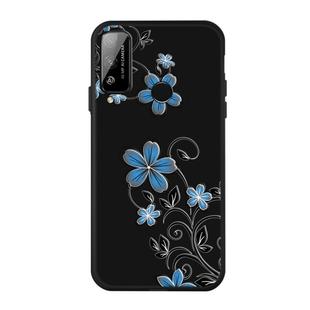 For Huawei Play 4T Pattern Printing Embossment TPU Mobile Case(Small orchid)