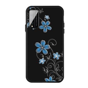For Huawei Play 4T Pro Pattern Printing Embossment TPU Mobile Case(Small orchid)