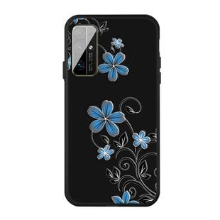 For Huawei Honor 30s Pattern Printing Embossment TPU Mobile Case(Small orchid)