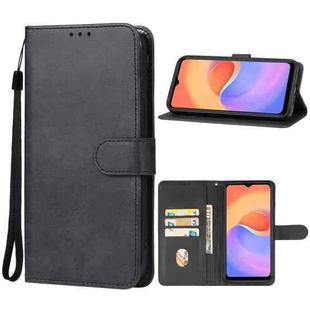 For ZTE Blade A52 Lite Leather Phone Case(Black)