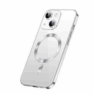 For iPhone 13 SULADA Plating TPU Shockproof Phone Soft Case(Silver)