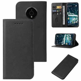 For Nokia C200 Magnetic Closure Leather Phone Case(Black)