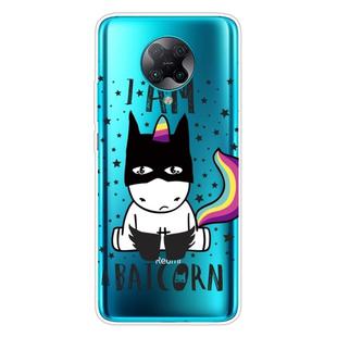 For Xiaomi Redmi K30 Pro Shockproof Painted Transparent TPU Protective Case(Batman)