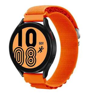 For Coros Pace 2/Coros Apex 42mm Universal Nylon Watch Band(Orange)