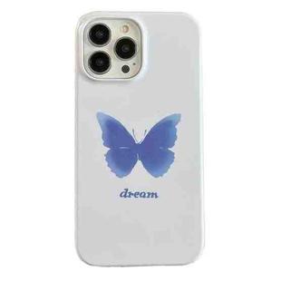 For iPhone 14 Pro 2 in 1 Detachable Painted Pattern Phone Case(Butterfly)