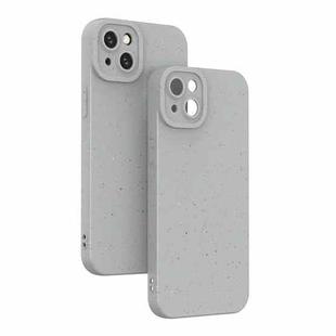 For iPhone 14 Wheat Straw Degradable Phone Case(Grey)