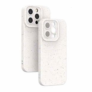 For iPhone 13 Pro Max Wheat Straw Degradable Phone Case(White)