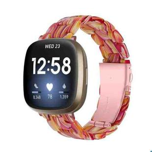 For Fitbit Versa 3 / Sense Universal Resin Watch Band(Facebook)