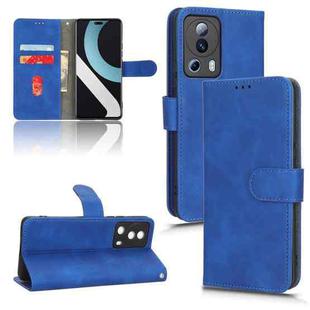 For Xiaomi Civi 2 5G Skin Feel Magnetic Flip Leather Phone Case(Blue)