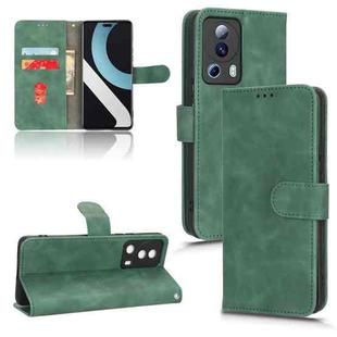 For Xiaomi Civi 2 5G Skin Feel Magnetic Flip Leather Phone Case(Green)