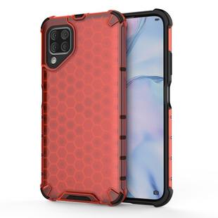 For Huawei nova 6 SE Shockproof Honeycomb PC + TPU Protective Case(Red)