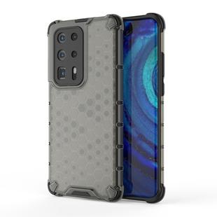 For Huawei P40 Pro+ Shockproof Honeycomb PC + TPU Protective Case(Black)