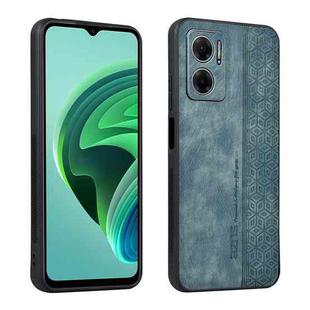 AZNS 3D Embossed Skin Feel Phone Case for Xiaomi Redmi Note 11E 5G / Redmi 10 5G / Redmi 10 Prime+ 5G India(Dark Green)