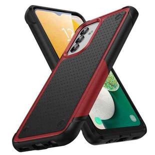 For Samsung Galaxy A13 5G PC + TPU Shockproof Protective Phone Case(Red+Black)