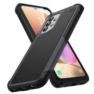 For Samsung Galaxy A32 4G PC + TPU Shockproof Protective Phone Case(Grey+Black)