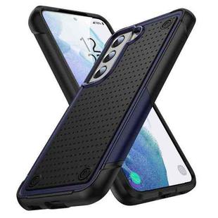 For Samsung Galaxy S21 5G PC + TPU Shockproof Protective Phone Case(Blue+Black)