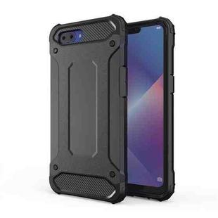 For OPPO A5 Magic Armor TPU + PC Combination Phone Case(Black)