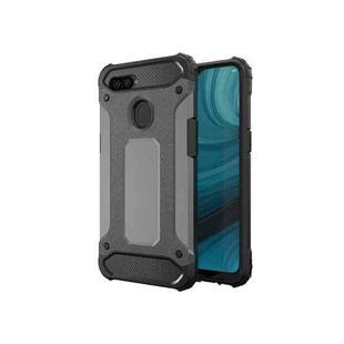 For OPPO A7 Magic Armor TPU + PC Combination Phone Case(Grey)