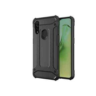 For OPPO A8/A31 2020 Magic Armor TPU + PC Combination Phone Case(Black)