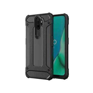 For OPPO A9 2020 Magic Armor TPU + PC Combination Phone Case(Black)