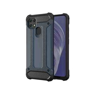 For OPPO A15 Magic Armor TPU + PC Combination Phone Case(Navy Blue)