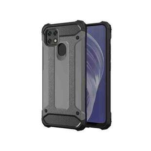 For OPPO A15 Magic Armor TPU + PC Combination Phone Case(Grey)