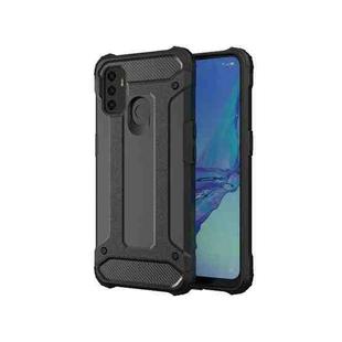 For OPPO A53 2020 Magic Armor TPU + PC Combination Phone Case(Black)