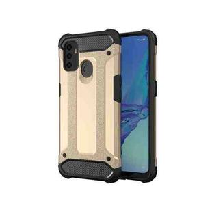 For OPPO A53 2020 Magic Armor TPU + PC Combination Phone Case(Gold)