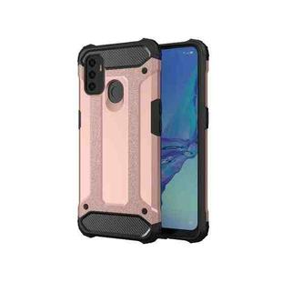 For OPPO A53 2020 Magic Armor TPU + PC Combination Phone Case(Rose Gold)
