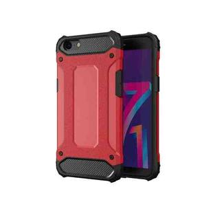For OPPO A71 Magic Armor TPU + PC Combination Phone Case(Red)