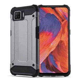 For OPPO A73 4G/F17 Magic Armor TPU + PC Combination Phone Case(Grey)