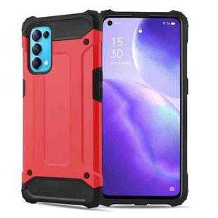 For OPPO Reno5 5G Magic Armor TPU + PC Combination Phone Case(Red)