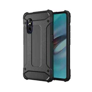 For vivo V15 Pro Magic Armor TPU + PC Combination Phone Case(Black)