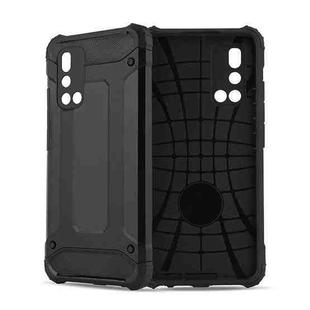 For vivo V19 Magic Armor TPU + PC Combination Phone Case(Black)