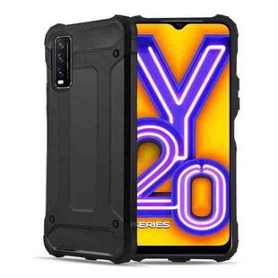 For vivo Y20 Magic Armor TPU + PC Combination Phone Case(Black)