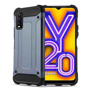 For vivo Y20 Magic Armor TPU + PC Combination Phone Case(Navy Blue)