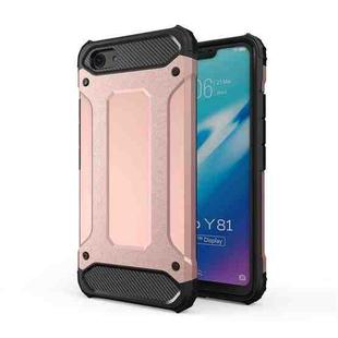 For vivo Y81 Magic Armor TPU + PC Combination Phone Case(Rose Gold)