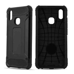 For vivo Y91/Y95 Magic Armor TPU + PC Combination Phone Case(Black)