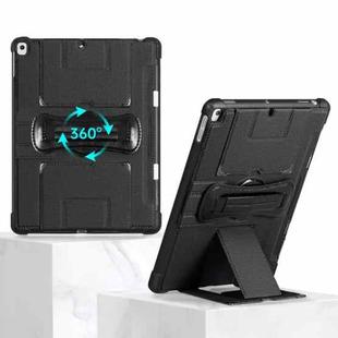 Handheld 360-degree Rotating Holder Tablet Case For iPad Air / Air 2 / Pro 9.7 / 9.7 2018 / 2017(Black)