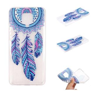 For Xiaomi Redmi Note 9 Pro Coloured Drawing Pattern Transparent TPU Case(Windmill)